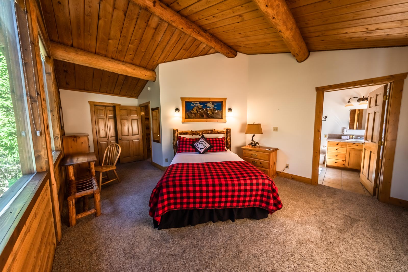 Bedroom - Jackson Hole Cabins - Ranch House